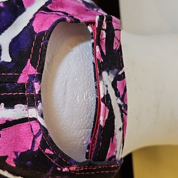 PABST CAP HAT PINK CAMO PURPLE BLACK ADJUSTABLE STRAP CAMOUFLAGE - Picture 6 of 9